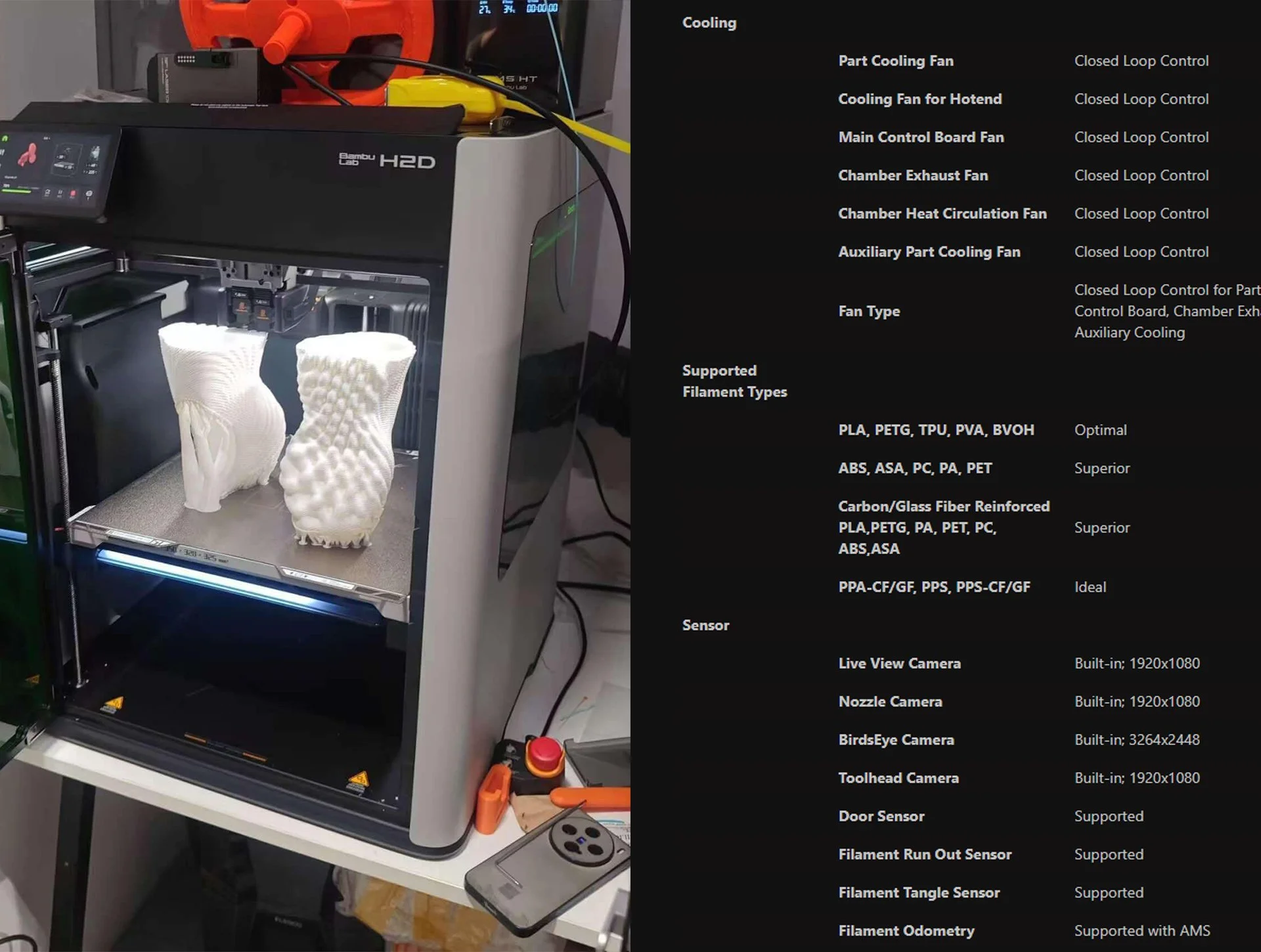 Bambu Lab H2D - 4 in 1 Manufacturing Solution